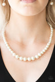 Royal Romance - White Paparazzi Pearl Necklace