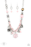 Charmed, I Am Sure - Pink Paparazzi Necklace