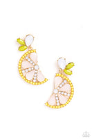 Slice of Summer - Yellow Post Lemon 🍋 Earring