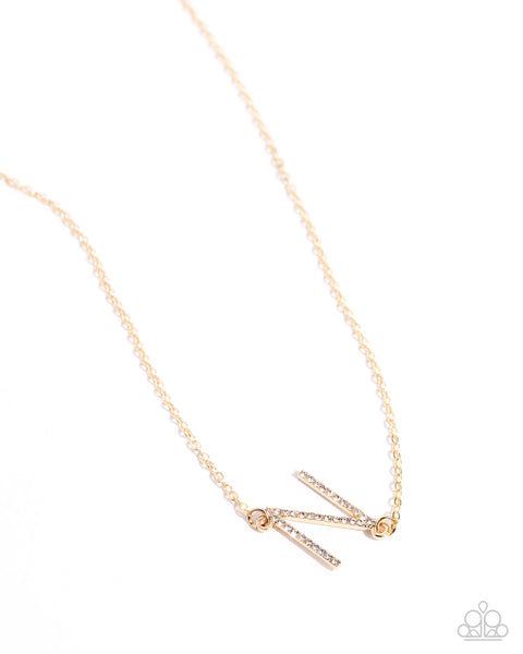 INITIALLY Yours - N - Gold