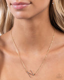 INITIALLY Yours - N - Gold