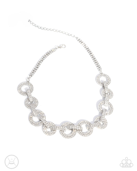 Elegant Embrace - White