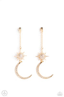 Stellar Showstopper - Gold Post Earring