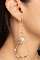 Stellar Showstopper - Gold Post Earring