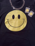 Cheeky Checkerboard Paparazzi Smiley Face Earrings