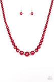 Party Pearls Red