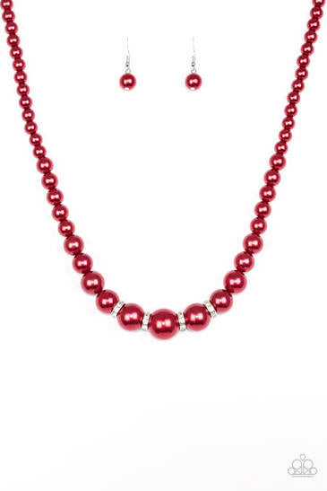 Party Pearls Red