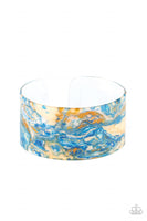 Marbled Mystique - Multi Acrylic Bracelet