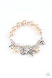 More Amour - Brown Pearl a Paparazzi Bracelet