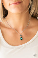 Nice To Meet You - Green Paparazzi Necklace