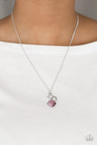 Stylishly Square- Purple Paparazzi Necklace