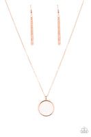 Shimmering Seashores - Copper Paparazzi Necklace