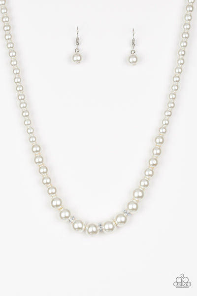 Royal Romance - White Paparazzi Pearl Necklace
