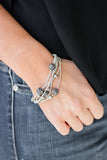 Marvelously Magnetic - Silver Paparazzi Bracelet