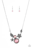 Exquisitely Eden - Pink Paparazzi Necklace