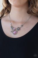 Exquisitely Eden - Pink Paparazzi Necklace