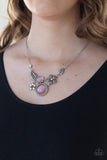 Exquisitely Eden - Pink Paparazzi Necklace