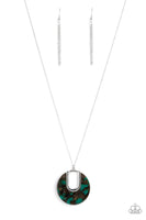 Setting The Fashion - Green Long Paparazzi Necklace