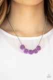 Garden Party Posh - Purple Necklace Paparazzi