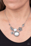 Exquisitely Eden - White Paparazzi Necklace