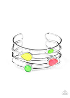 Fashion Frenzy - Multi Paparazzi Neon Bracelet