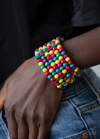 Tanning in Tanzania - Multi Paparazzi Bracelet