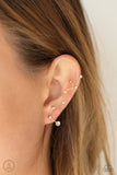 CONSTELLATION Prize - Gold Paparazzi Ear Crawler Earrings