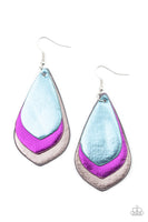 GLISTEN Up! - Multi Purple Paparazzi Earrings