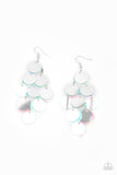 Sequin Seeker - Silver Paparazzi Earrings