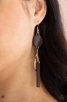 Raw Refinement - Brown Earrings Paparazzi