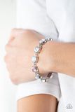 Celestial Couture - Pink and Iridescent Bling Paparazzi Bracelet