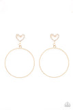 Love Your Curves - Gold Earrings Paparazzi