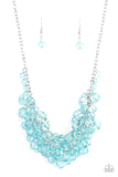 Let The Festivities Begin - Blue Paparazzi Necklace