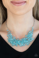 Let The Festivities Begin - Blue Paparazzi Necklace