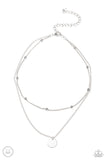 Modestly Minimalist - Silver Paparazzi Necklace