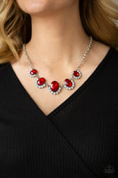 The Queen Demands It - Red Paparazzi Necklace