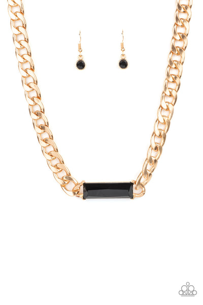 Urban Royalty - Gold Paparazzi Necklace