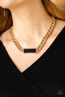 Urban Royalty - Gold Paparazzi Necklace