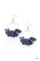 Flirty Florets - Blue Paparazzi Earrings