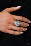 Five-Star Stunner - Black Paparazzi Ring