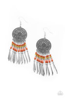 Sun Warrior - Multi Paparazzi Earrings