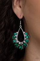 Two Can Play That Game - Green Paparazzi Earrings