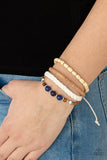 Natural-Born Navigator - Blue Paparazzi Bracelet