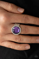 Crown Culture - Purple Paparazzi Ring