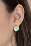 Artistic Expression - Multi Paparazzi Post Earrings