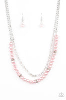 Parisian Princess - Pink Paparazzi Necklace