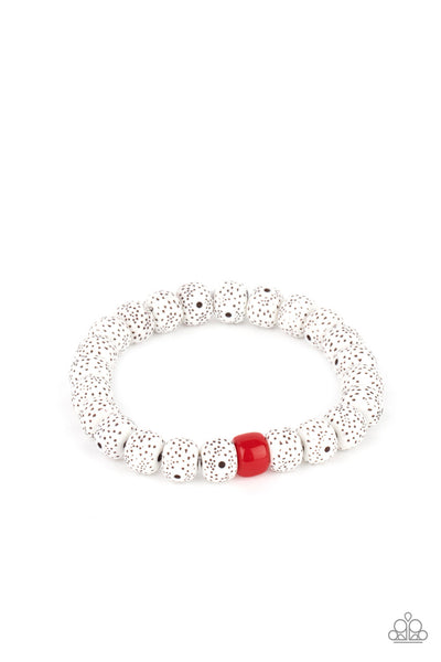 ZEN Second Rule - Red Paparazzi Bracelet