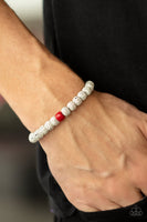 ZEN Second Rule - Red Paparazzi Bracelet