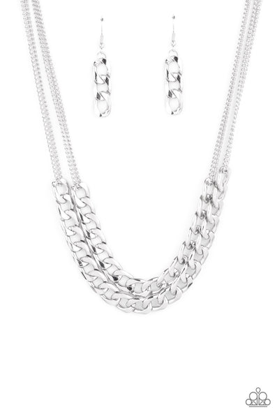 Urban Culture - Silver Paparazzi Necklace