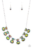 Cosmic Countess - Multi Oil Spill Paparazzi Necklace